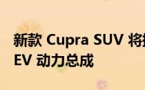 新款 Cupra SUV 将提供轻度混合动力和 PHEV 动力总成