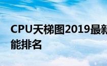 CPU天梯图2019最新版：全面解析处理器性能排名